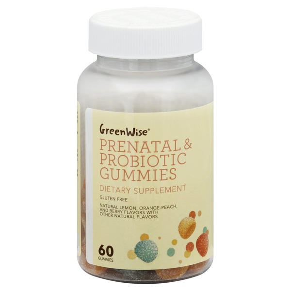 GreenWise Prenatal & Probiotic Gummies (60 each) Instacart