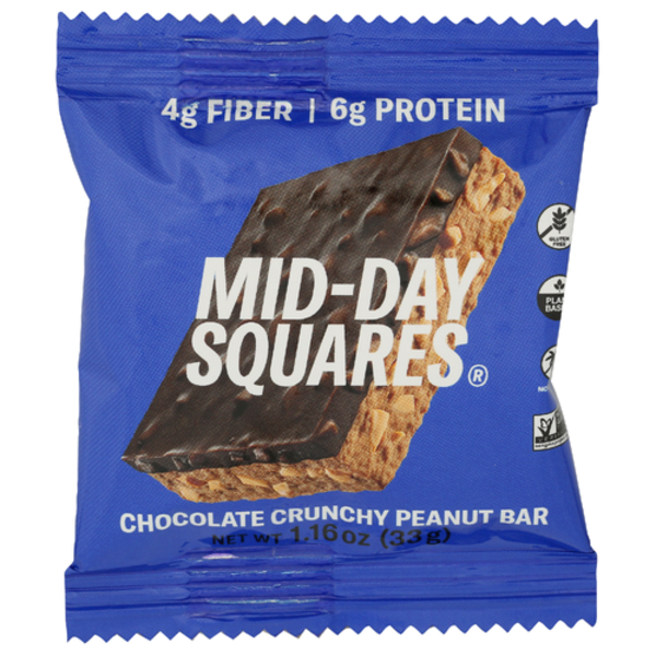 Mid-Day Squares Crunchy Peanut Fiber And Protein Square