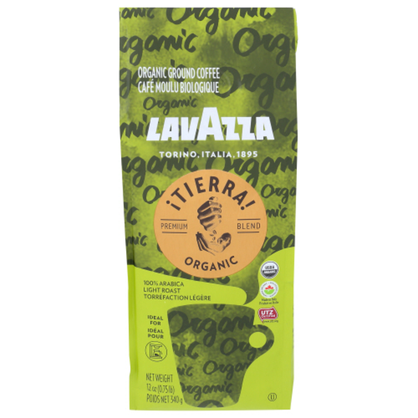 Lavazza TIERRA オーガニックホールビーン　１kg×１２袋 Lavazza Organic Tierra Ground Coffee Package Same-Day Delivery or