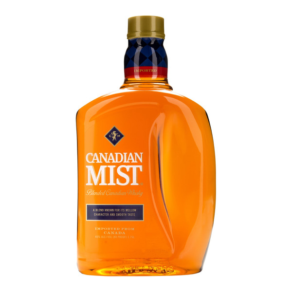 Canadian Mist Canadian Whisky 1.75l Plastic Bottle 80 Proof Same