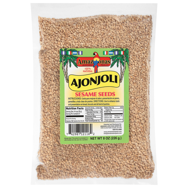 Amazonas Rainforest Products Sesame Seeds