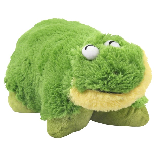 Pillow Pets Stuffed Animal Plush Folding Friendly Frog 1 Each