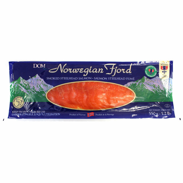 DOM Norwegian Fjord Frozen Smoke Salmon
