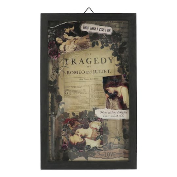Ashland The Tragedy of Romeo & Juliet Framed Shadowbox Wall Decor
