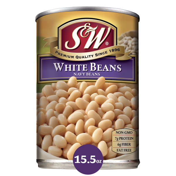 S&W White Beans Navy Beans