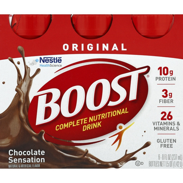 BOOST Original Complete Nutritional Drink, Rich Chocolate Same-Day