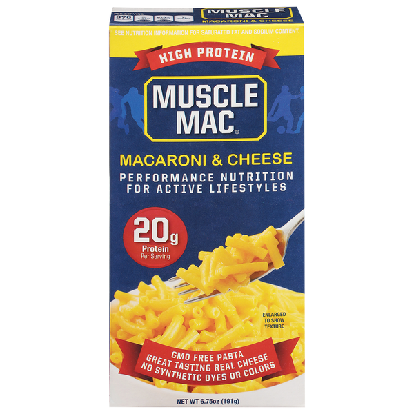 Muscle Mac Macaroni & Cheese, High Protein Same-Day Delivery or