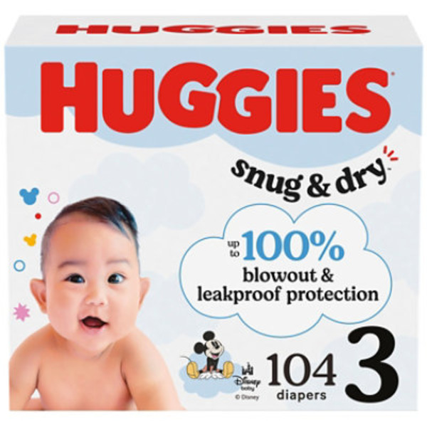 Huggies Disney Baby Size 3 Diapers (16-28 lbs (7-13 kg))