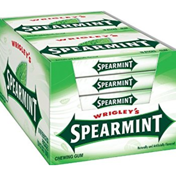 Wrigley's - Spearmint Gum Slim Pack - 10/15 sticks