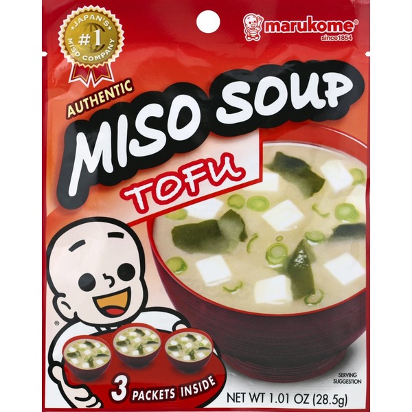 Marukome Miso Soup, Tofu (3 oz) Instacart