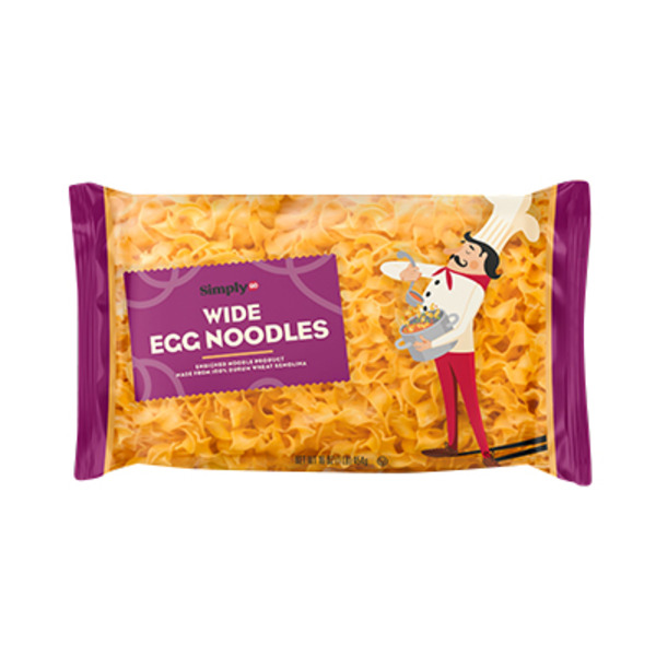 SimplyGO Wide Egg Noodles