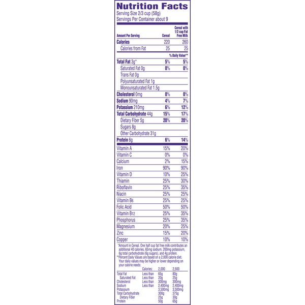 32 Grape Nuts Nutritional Label Label Design Ideas 2020