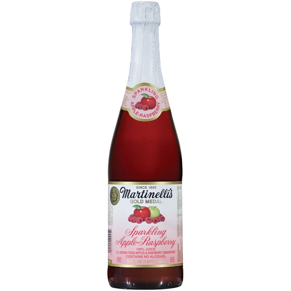 Martinelli's Gold Medal® Sparkling AppleRaspberry 100 Juice (25.4 oz) Instacart