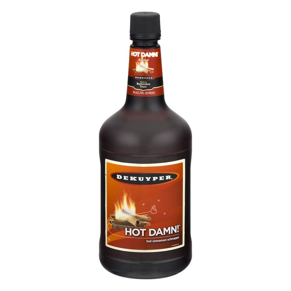 DeKuyper Hot Damn! Cinnamon Schnapps Liqueur (1.75 L) Instacart