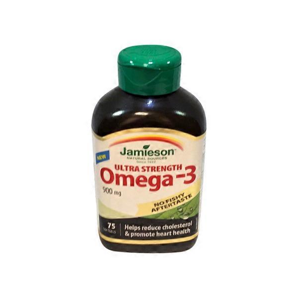 Jamieson 900 Mg Ultra Strength Omega3 Softgels (75 ct) from Walmart