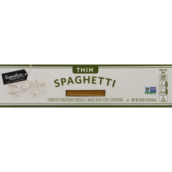 Signature Kitchens Spaghetti, Thin
