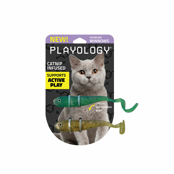 Playology Minnow Cat Toys