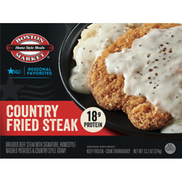 Boston Market Country Fried Steak Meal .