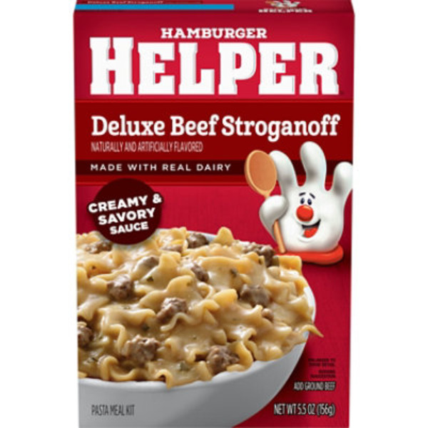 Hamburger Helper Deluxe Beef Stroganoff