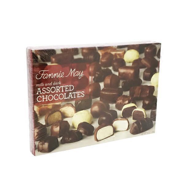 Fannie May Milk And Dark Assorted Chocolates (14 oz) from CVS Pharmacy® Instacart