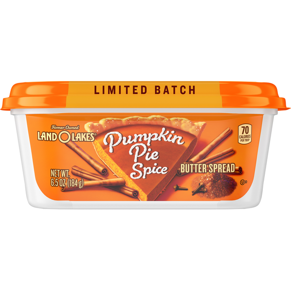 Land O Lakes Limited Batch Pumpkin Pie Spice Butter Spread