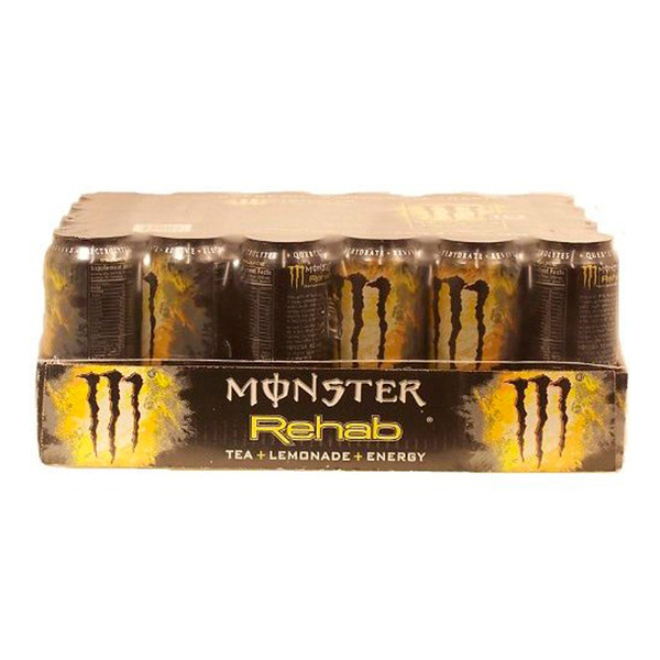 Monster Energy Rehab Tea + Lemonade + Energy
