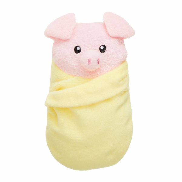 Whisker City Pig In a Blanket Cat Toy