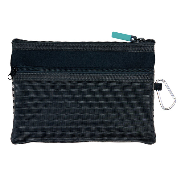 Wrap It 7-5/8" x 5-1/2" h Nothing to Hide Storage Pouch - Black