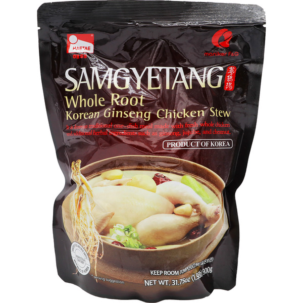 Haitai Whole Root Korean Ginseng Chicken Stew