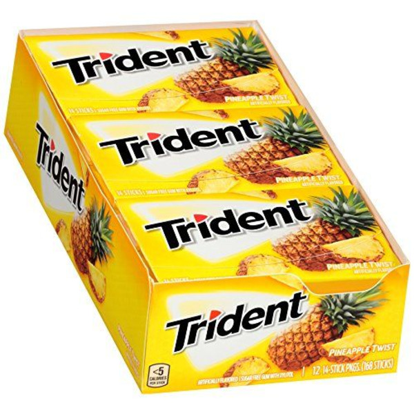 Trident - Pineapple Twist - 14 Pc