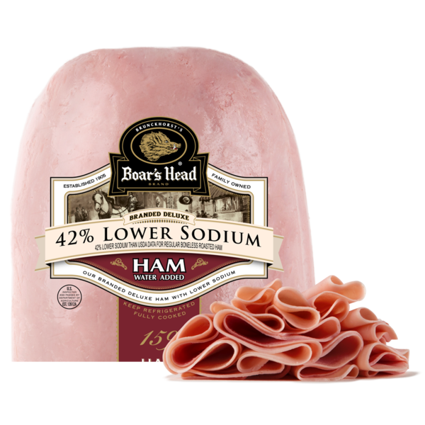 Boar's Head 42% Lower Sodium Branded Deluxe Ham