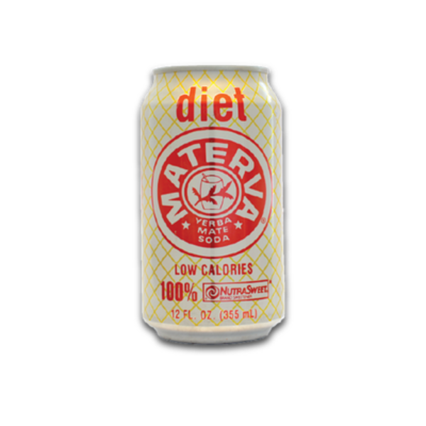 Materva Diet Soda - 24/12 oz cans