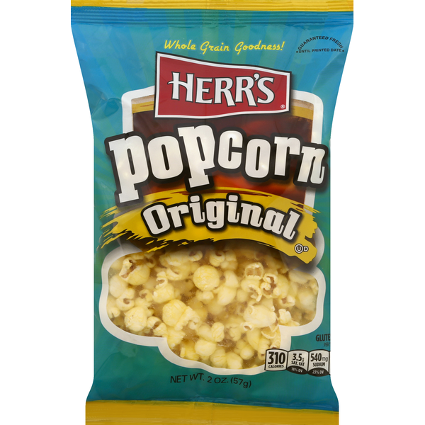 Herrs Popcorn, Original (2 oz) Instacart