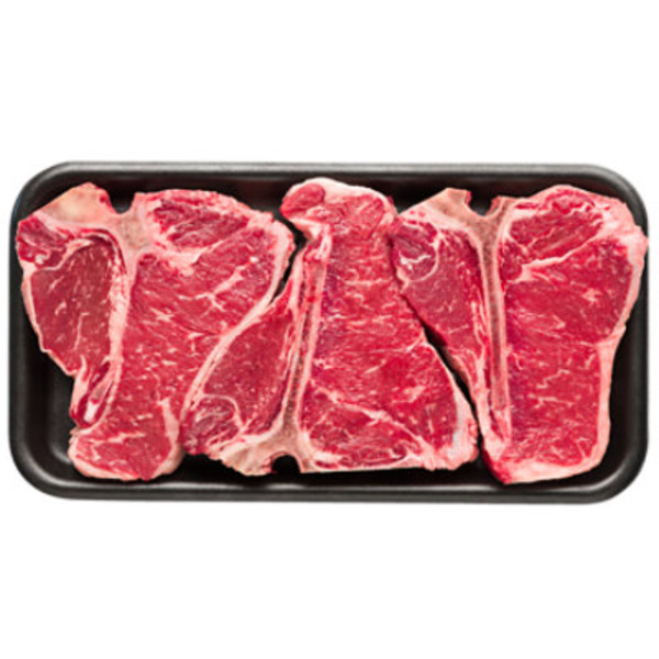 Vacuum Pack Thin Choice Beef Loin T-Bone Steak