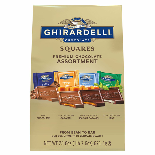 Ghirardelli Chocolate Squares Assortment, 23.6 oz