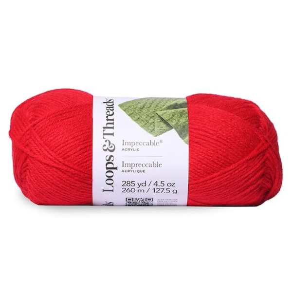 Michaels Loops & Threads Impeccable Solid Yarn Same-Day Delivery ...