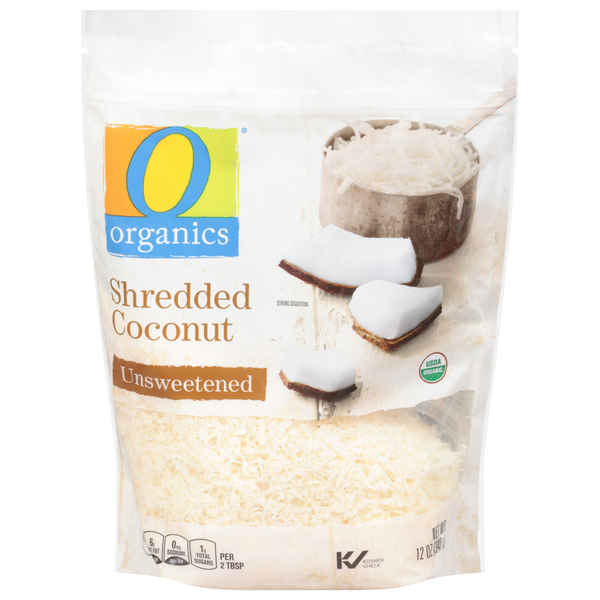 O Organics Shredded Coconut, Unsweetened