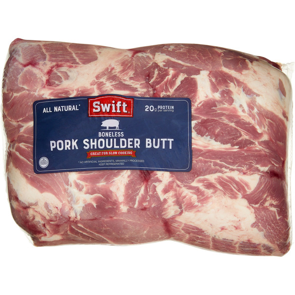 Enlarge Alternative view of Pork & Lamb Swift Kirkland Signature Premium Boneless Pork Shoulder Butt (opens in a new tab)