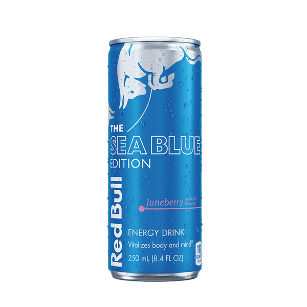 Red Bull Sea Blue Edition Juneberry Energy Drink Can Same-Day