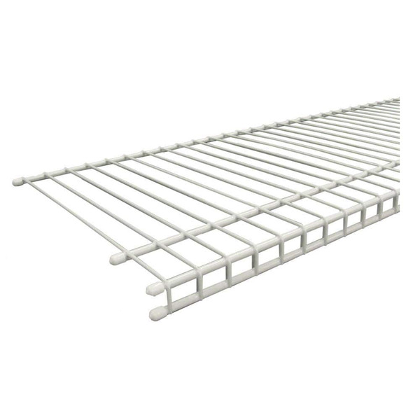 Closetmaid Superslide 48 In. L X 12 In. D White Wire Closet Shelf