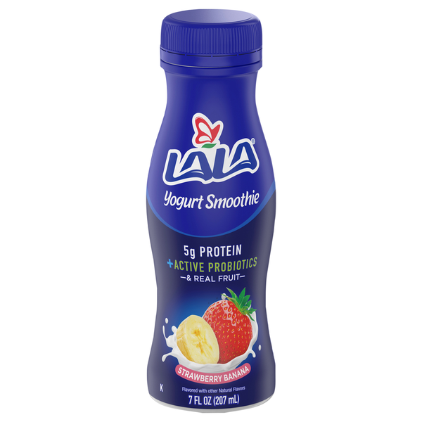 LALA Strawberry Banana Yogurt Smoothie