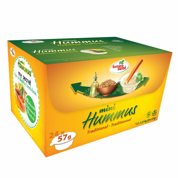 Fontaine Santé Traditional Mini Hummus