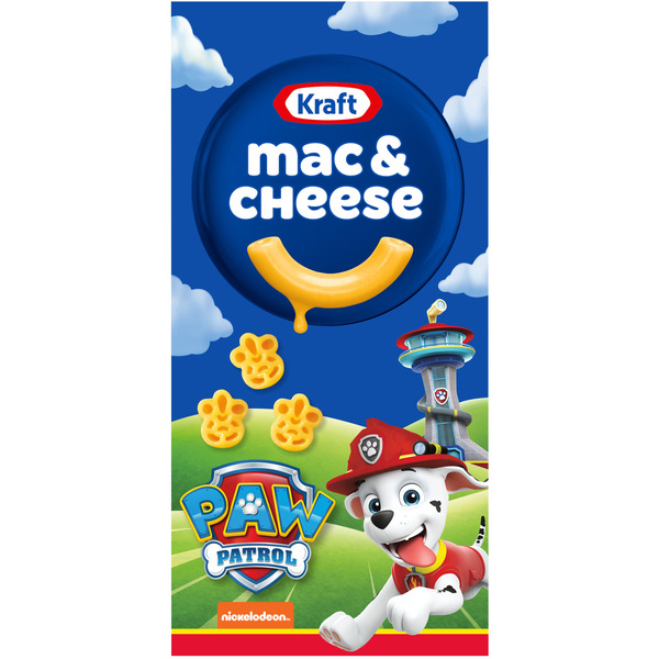 Kraft Mac & Cheese Macaroni and Cheese Dinner Nickelodeon Paw Patrol