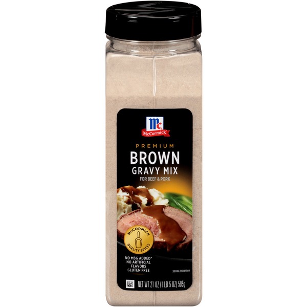 McCormick® Premium Brown Gravy Mix (21 oz) Instacart
