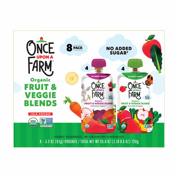 Once Upon a Farm Organic Fruit & Veggie Blend