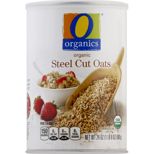 O Organics Oats, Organic, Steel Cut