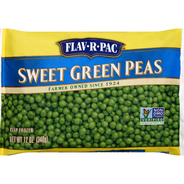 Flav R Pac Green Peas, Sweet
