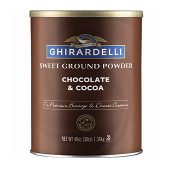 Ghirardelli - Sweet Ground Chocolate & Cocoa, Can - 3lb
