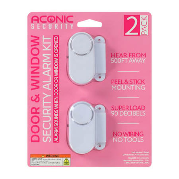 Aconic Security Door & Window Security Alarm Kit