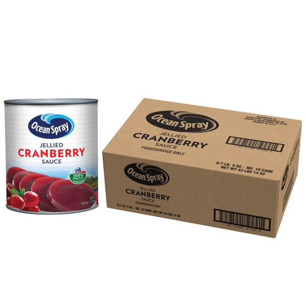 Ocean Spray - Jellied Cranberry Sauce - #10 cans